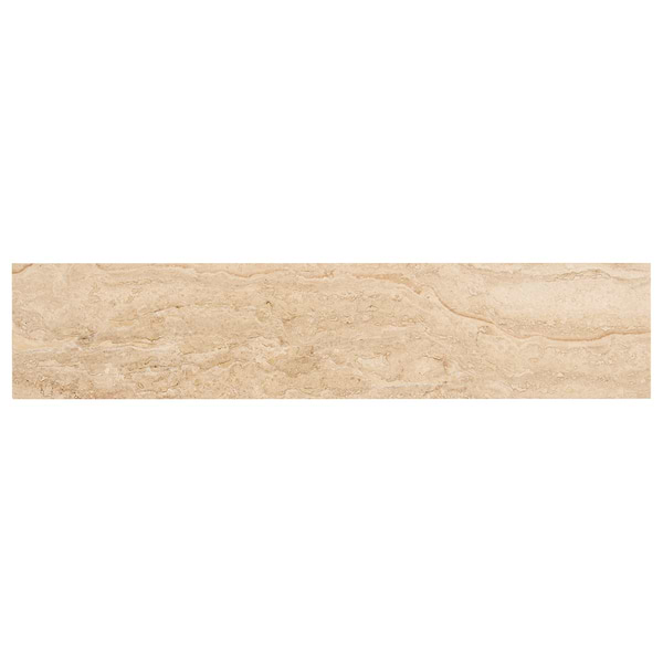 Classic Travertine Premium 2.5x12 Filled Brushed Vein Cut Tile