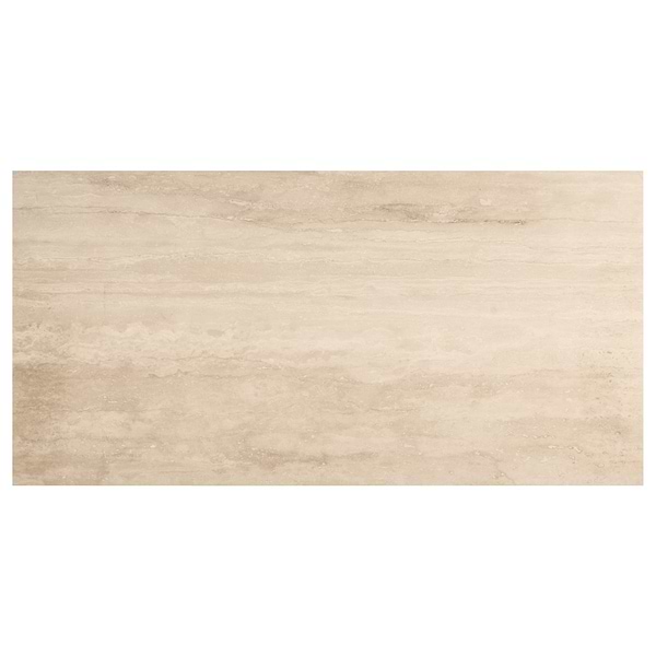 Ivory Travertine Premium 18x36 Vein Cut Filled Honed Tile