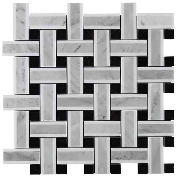 Twine Highstrung 1x3 Marble Polished Mosaic Tile