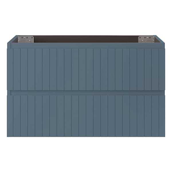 Prima Denim Blue 36" Single Vanity without Top