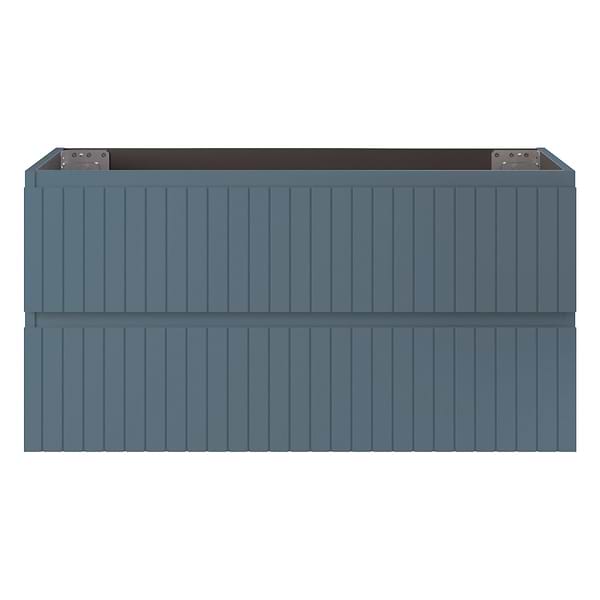 Prima Denim Blue 42" Single Vanity without Top