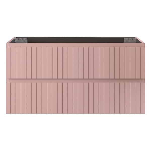 Prima Rose Pink 42" Single Vanity without Top