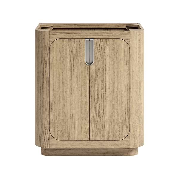 Corbin Medium Ash 30" Single Vanity without Top by TileBar Studio Vanities; Small image; in Style Ideas Contemporary, Modern, Transitional; released 2026; new, trends