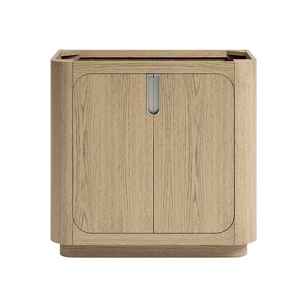 Corbin Medium Ash 36" Single Vanity without Top by TileBar Studio Vanities; Small image; in Style Ideas Contemporary, Modern, Transitional; released 2026; new, trends