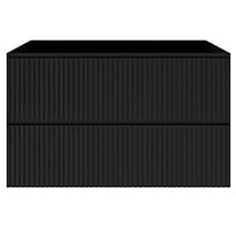 Linear Black 36" Single Vanity without Top