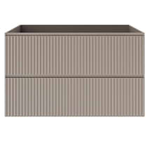Linear Taupe 36" Single Vanity without Top