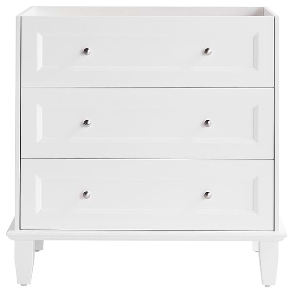 Nora White 36" Single Vanity without Top