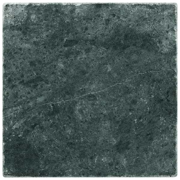 Avanti Verde Green 12x12 Tumbled Marble Tile