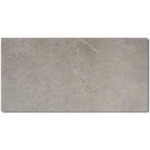 Optoro Juneau Sandstone Dark Beige 28mil Wear Layer Rigid Core Click 12x24 Luxury Vinyl Tile