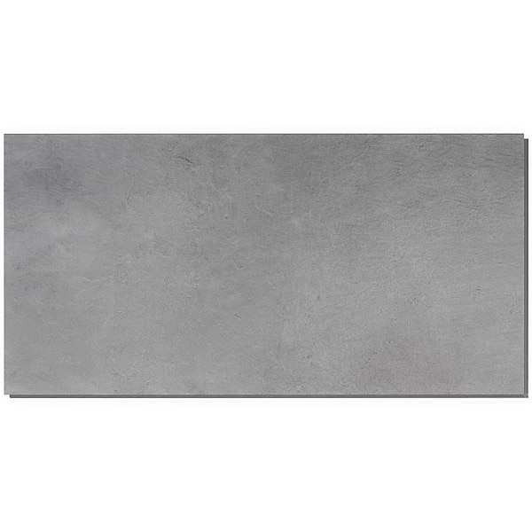 Optoro Trail Slate Dark Gray 28mil Wear Layer Rigid Core Click 12x24 Luxury Vinyl Tile