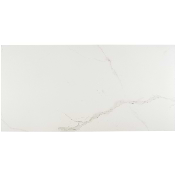 TileBarXL Marmi White Calacatta Honed 24"X48" Porcelain Tile
