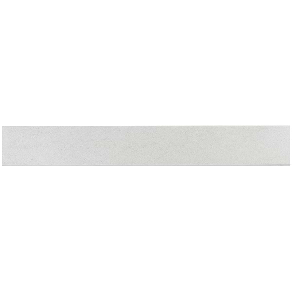 Hewlett Pearl Mist Gray 3x24 Matte Porcelain Bullnose