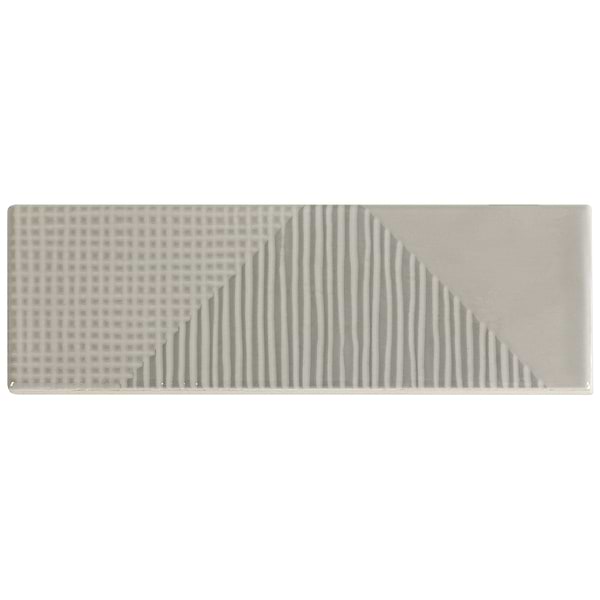 Enigma Gray Pearl 2x8 Polished Ceramic Tile