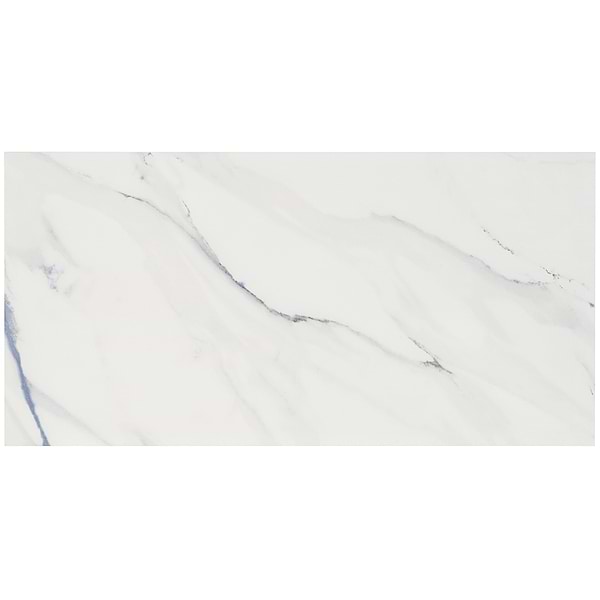 Calacatta Azur 12x24 Polished Porcelain Tile