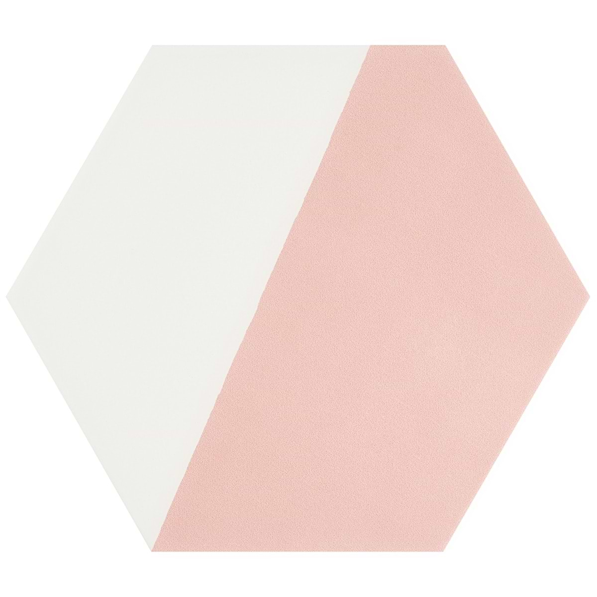 HexArt Pop Rose 8" Hexagon Matte Porcelain Tile