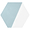HexArt Pop Turquoise 8" Hexagon Matte Porcelain Tile