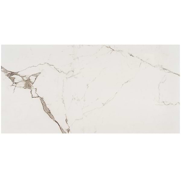 DreamStone Statuario Venato 24x48 Polished Porcelain Tile