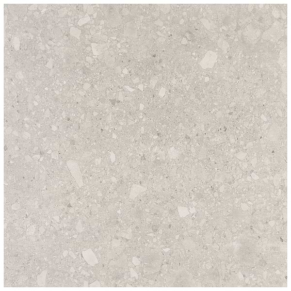 Rizo Gray 24x24 Terrazzo Look Matte Porcelain Tile