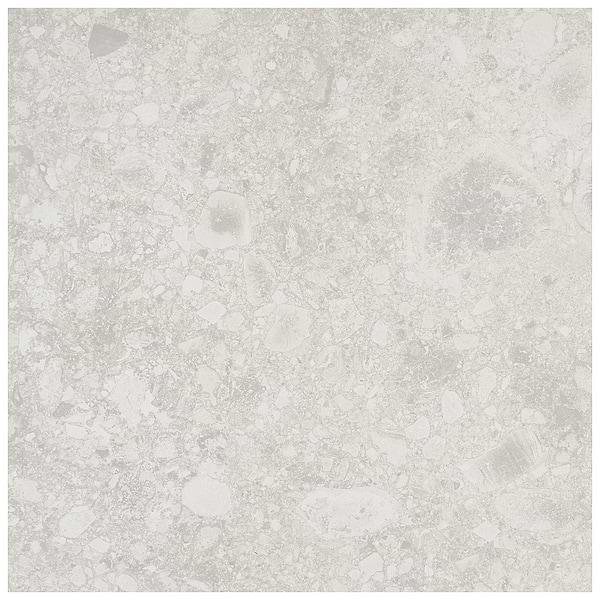 Rizo Silver Beige 24x24 Terrazzo Look Matte Porcelain Tile