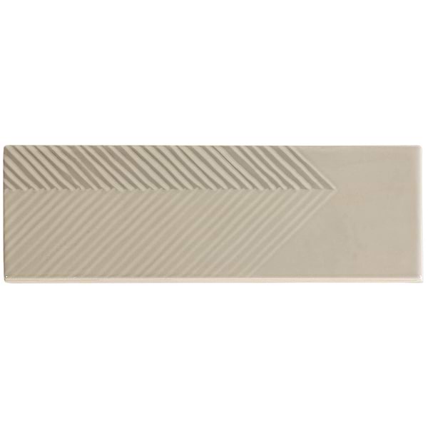 Enigma Gray Pearl 2x8 Polished Ceramic Tile