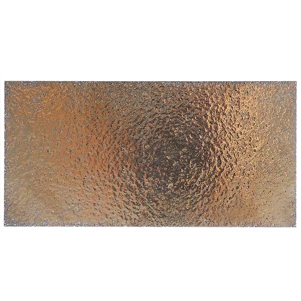 Magma Brick Bronze 3x6" Polished Lava Stone Tile
