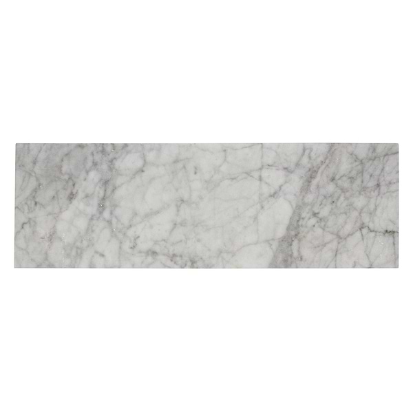 Zenith Carrara 6x18 Honed Marble Tile 