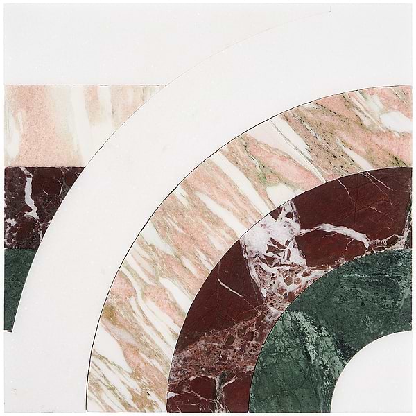 Arc Passion 12x12 Polished Marble By Elizabeth Sutton: Pattern 1