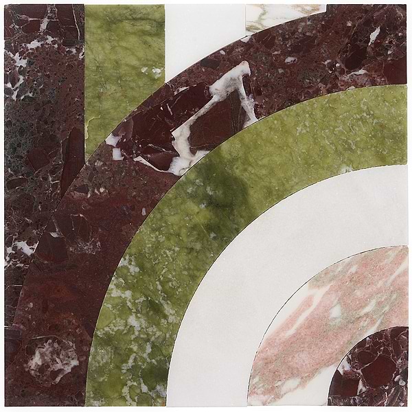 Arc Rainbow 12x12 Polished Marble By Elizabeth Sutton: Pattern 9