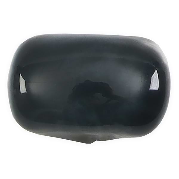Nabi Midnight Blue Green 1x1 Crackled Glossy Glass Corner Piece for Pencil Liner