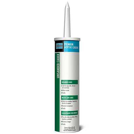 Laticrete Acrylic Caulk Non Sanded Bright White- 10.5 oz Tube