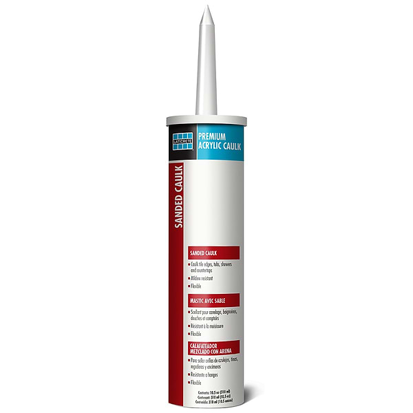 Laticrete Acrylic Caulk Sanded Antique White- 10.5 oz Tube