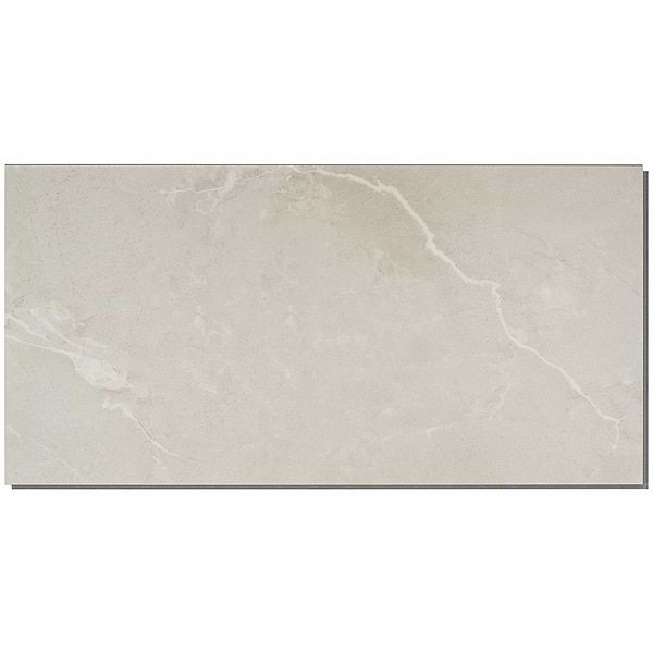 Optoro Chauny Marble Beige 28mil Wear Layer Rigid Core Click 12x24 Luxury Vinyl Tile