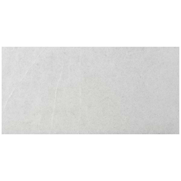 Snow White 12x24 Polished Marble Tile