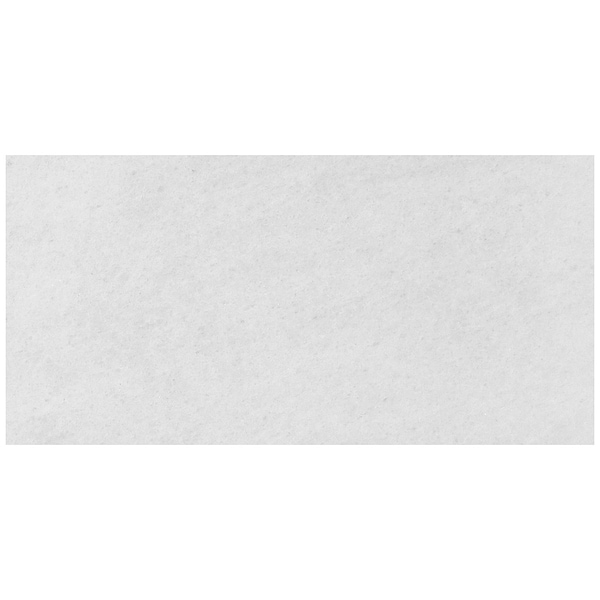Snow White 12x24 Honed Marble Tile