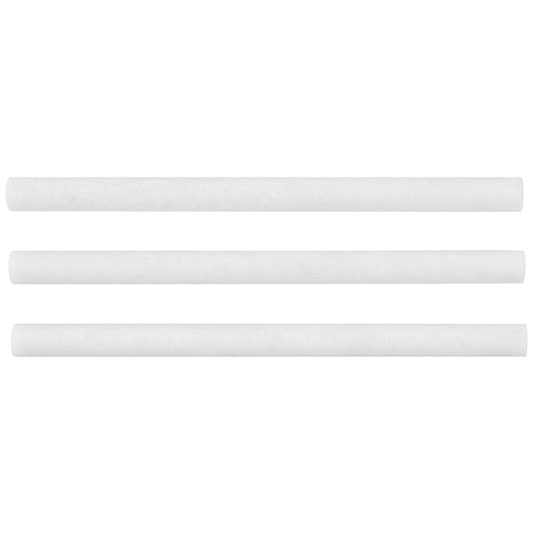 Snow White 1x12 Polished Marble Pencil Molding