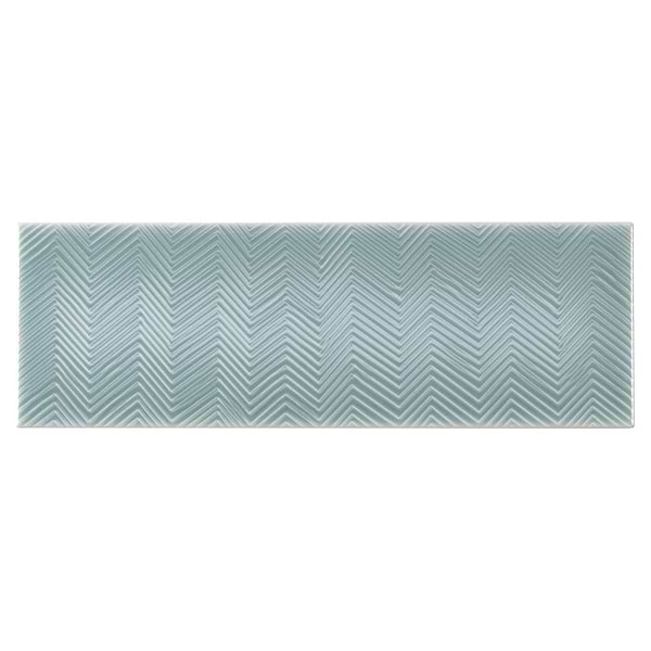 Splendor Blue 4x12 Polished Ceramic Subway Wall Tile