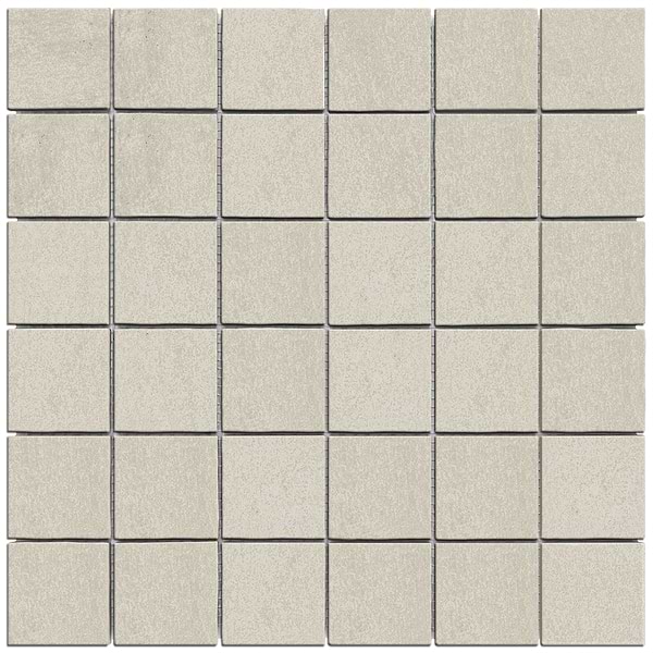 Karo White 2x2 Matte Porcelain Mosaic