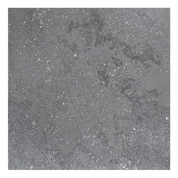 Massif Dark Gray 24x24 Terrazzo Look Textured Porcelain 2CM Outdoor Paver