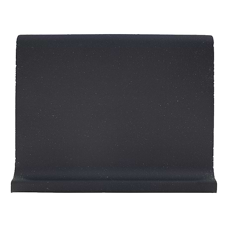 Elemental Raven Gray 6x8 Ceramic Quarry Tile Cove Base  (14 per box)