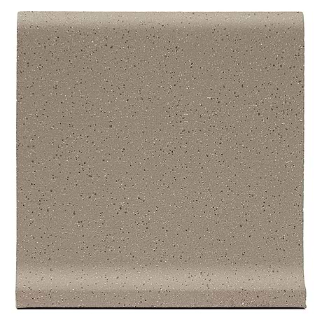 Elemental Gray 6x6 Ceramic Quarry Tile Cove Base  (14 per box)