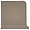 Elemental Gray 6x6 Ceramic Quarry Tile Cove Base Left Outside Corner (14 per box)