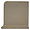 Elemental Gray 6x6 Ceramic Quarry Tile Cove Base Right Outside Corner (14 per box)