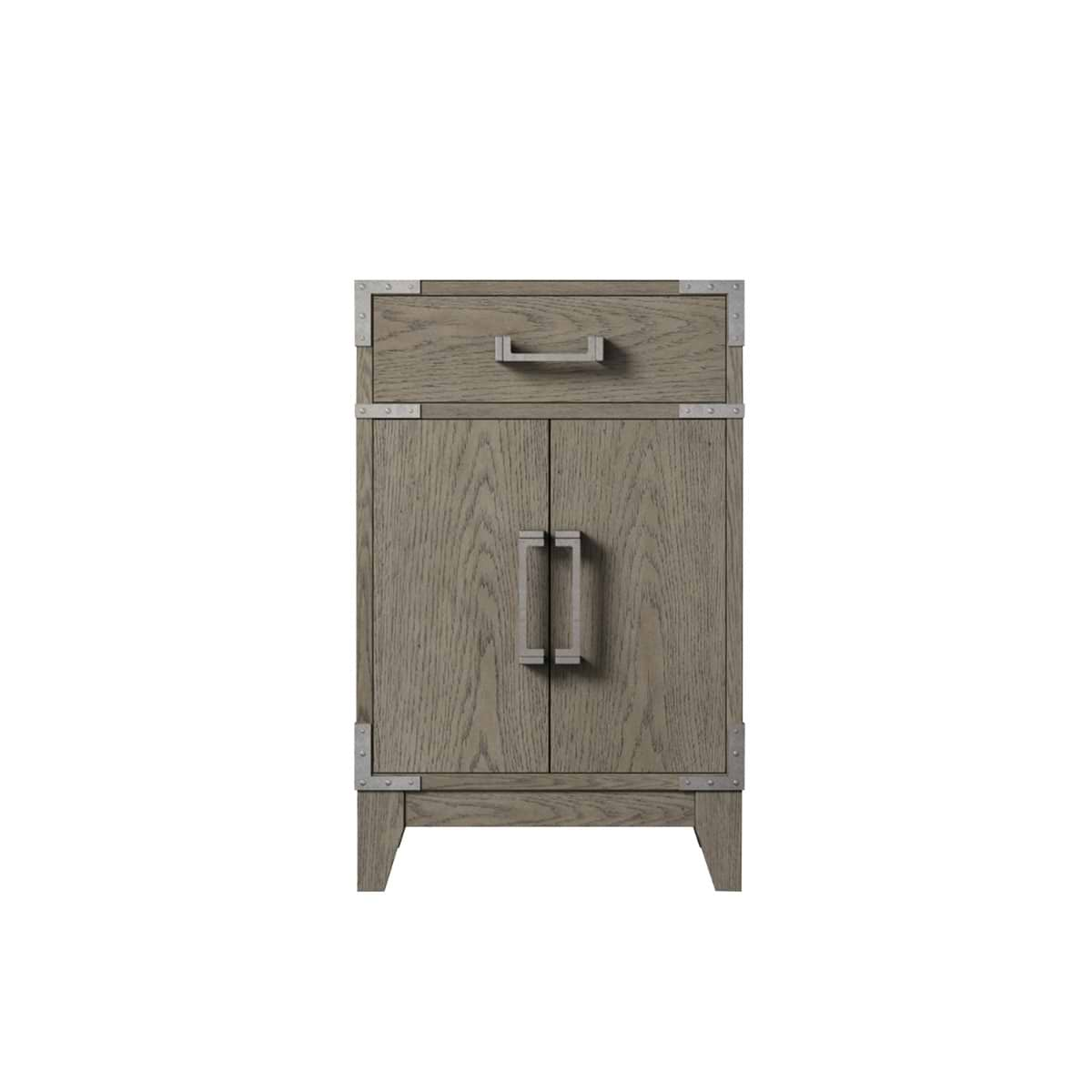 Aiden Gray Oak 20" Single Vanity without Top