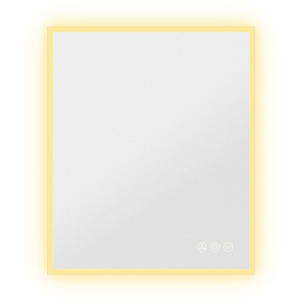 Rige 30x36" Rectangle LED Mirror