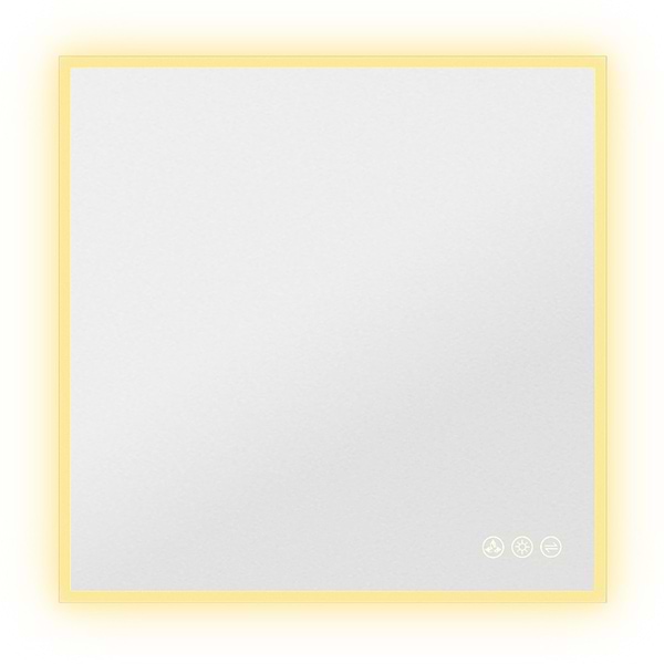 Rige 36x36" Square LED Mirror