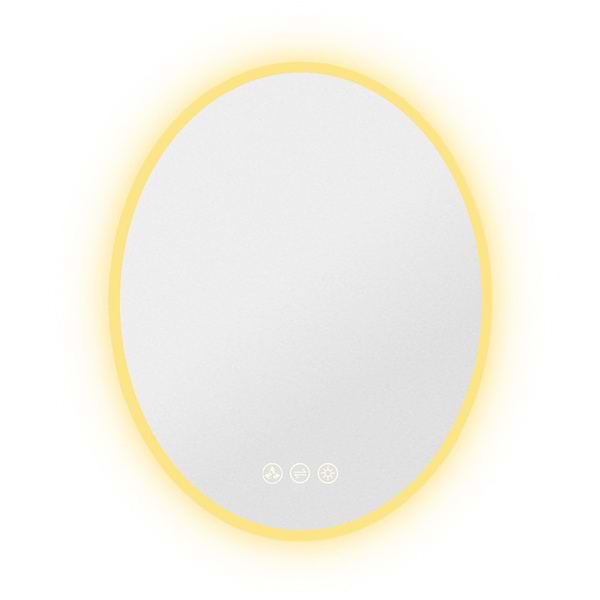 Rige 24x36" Oval LED Mirror