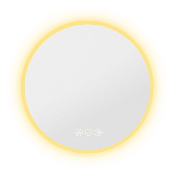 Rige 24" Round LED Mirror