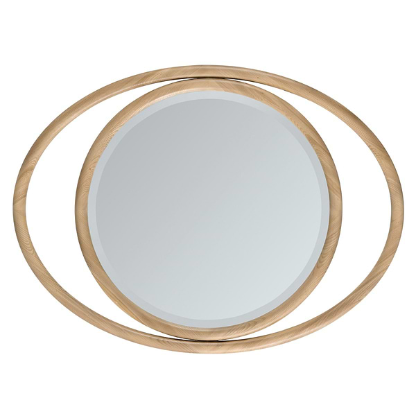 James Martin Vanities Esca Natural 28x38" Oval Mirror