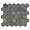 Tia Verde Green 2" Hexagon Honed Marble Mosaic Tile