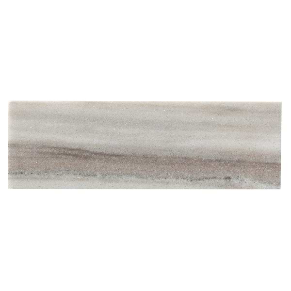 Skyline Gray 4x12 Honed Marble Tile
